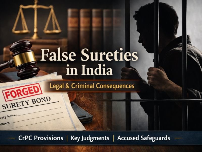 False Sureties in India