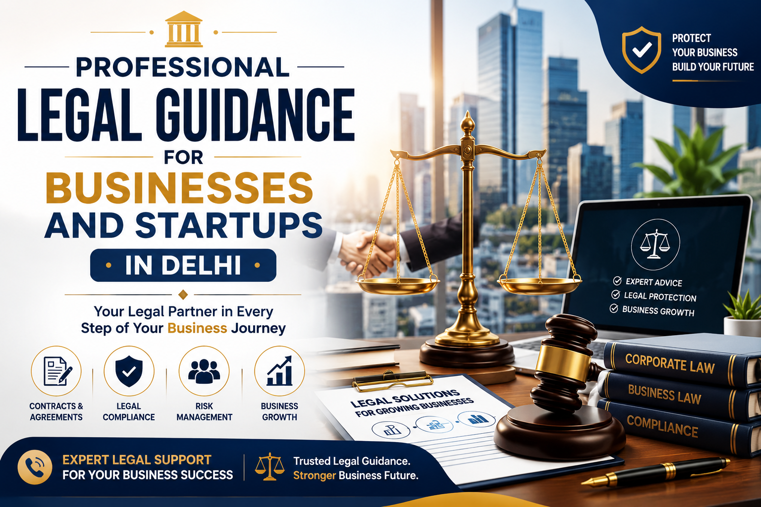 Professional Legal Guidance for Businesses and Startups in Delhi