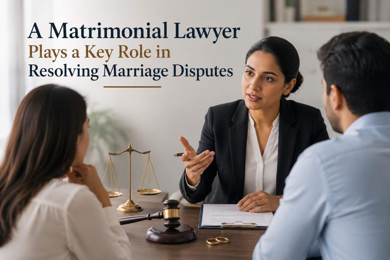 A Matrimonial Lawyer Plays a Key Role in Resolving Marriage Disputes - Global Judex Law Firm