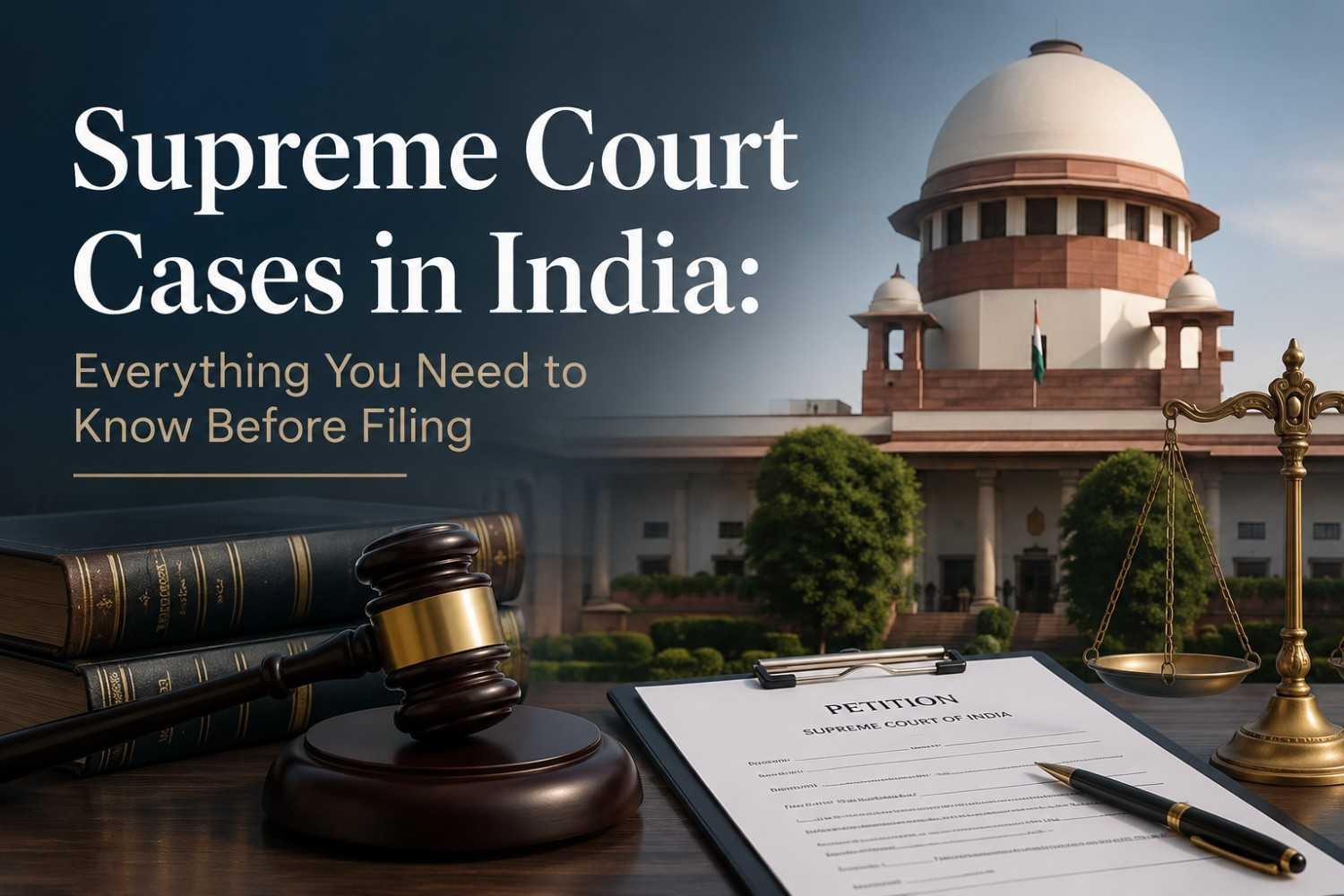Supreme Court Cases in India Everything You Need to Know Before Filing 