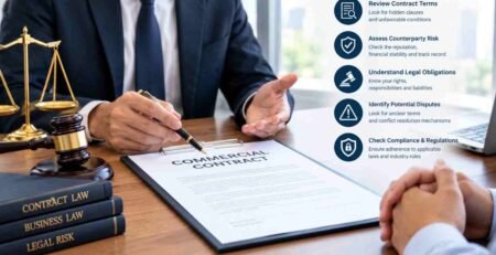 What Legal Risks Should Businesses Check Before Signing a Commercial Contract