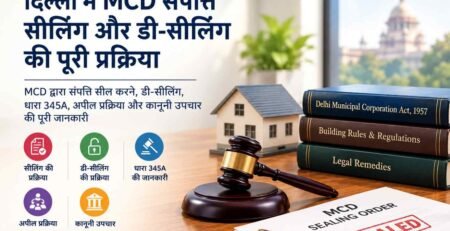 दिल्ली में MCD संपत्ति सीलिंग और डी-सीलिंग की पूरी प्रक्रिया
