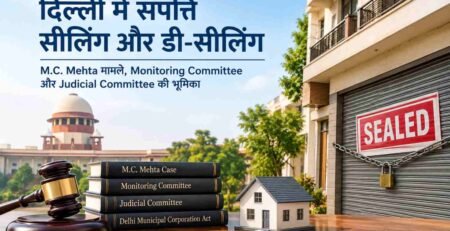 दिल्ली में संपत्ति सीलिंग और डी-सीलिंग